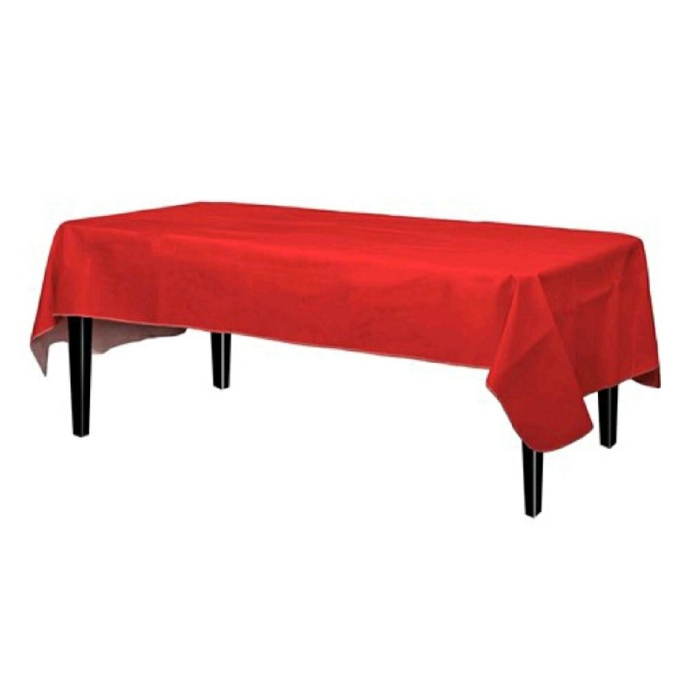 Mainstay Red Vinyl Table Cloth